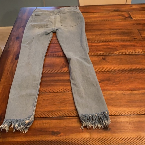 Free people distressed jeans, size 27 - Picture 2 of 3